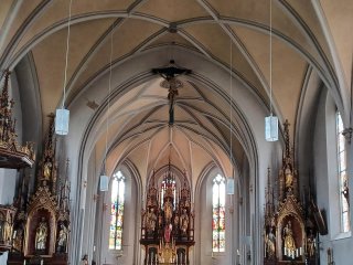 Erweiterte Pflegemaßnahme an der Raumschale der Pfarrkirche St. Vitus Gammelsdorf